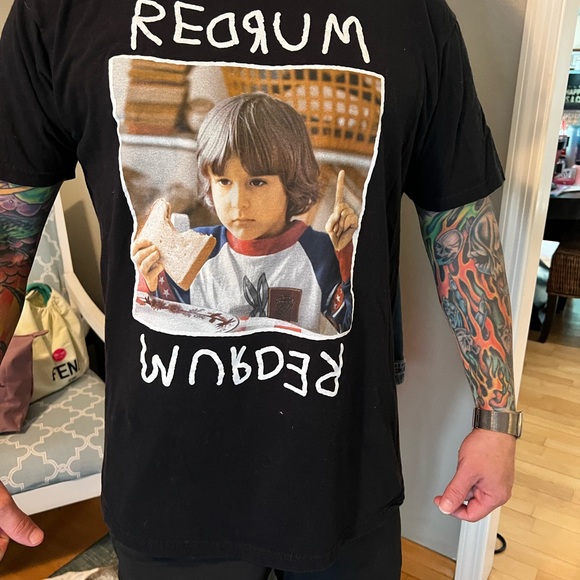 🎃👻 The Shining Redrum Tshirt! Authentic Shining brand! Halloween Special! - Picture 4 of 4